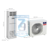 Máy lạnh tủ đứng Funiki FC36MMC1 4hp