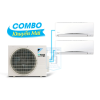 (Combo khuyến mãi) Hệ thống máy lạnh Daikin Multi S Inverter 3.0 HP (3 Ngựa) - MKC70SVMV-CTKC25RVMV+CTKC50SVMV