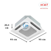 Máy lạnh âm trần LG ZTNQ24GPLA0 Inverter  - 2.5hp