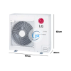 Máy lạnh âm trần LG ZTNQ24GPLA0 Inverter  - 2.5hp