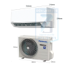 Máy lạnh treo tường Panasonic Inverter CU/CS-U18ZKH-8- 2.0hp