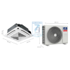 Máy lạnh âm trần Funiki Inverter CIC36MMC-4.0hp