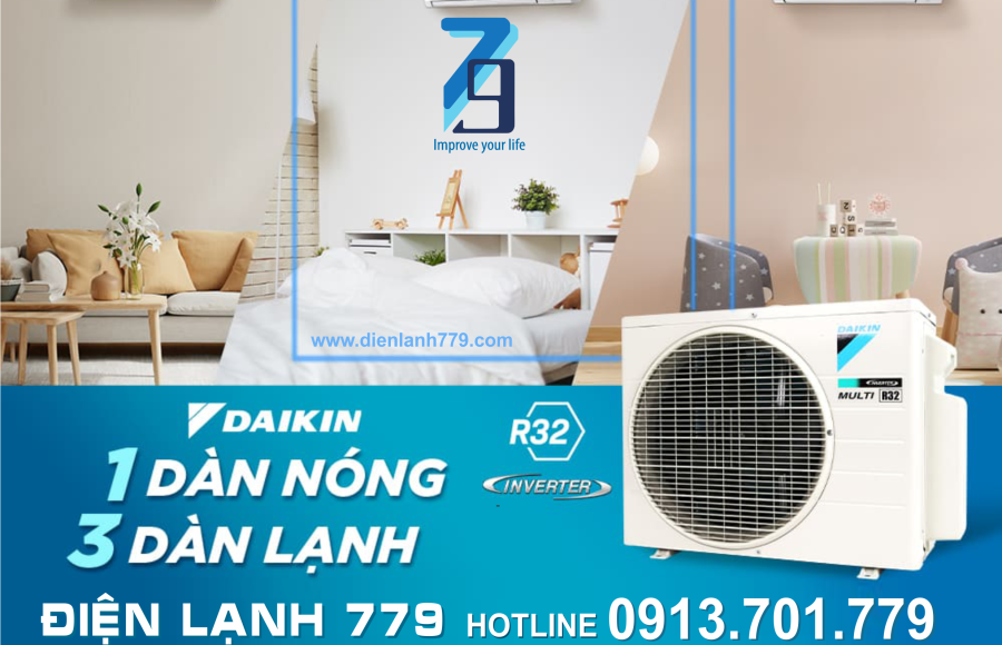 Hệ Thống Máy Lạnh Multi Điện Lạnh 779