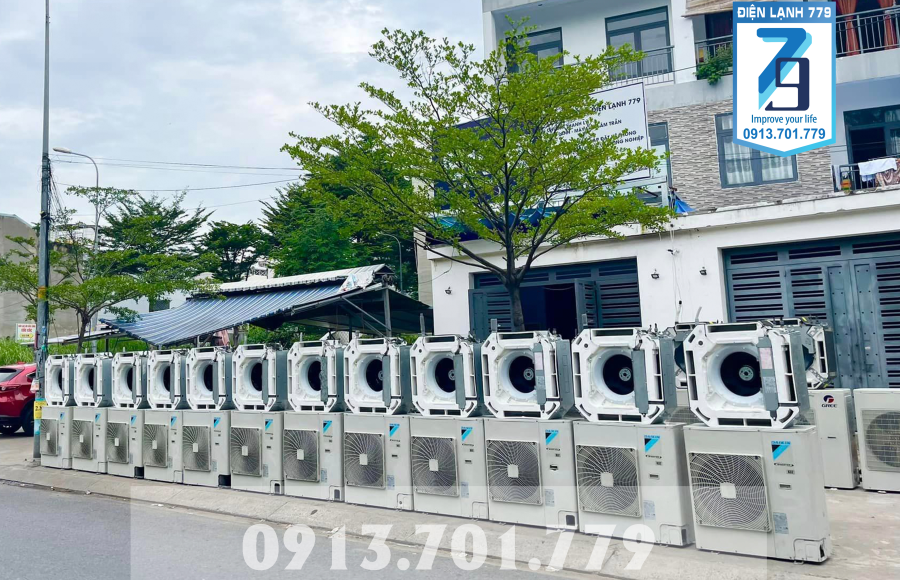Lắp Máy Lạnh Âm Trần Cũ Tại Quận Bình Tân