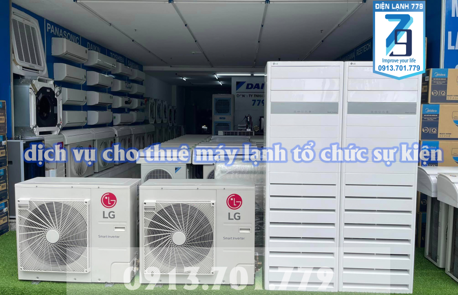 Cho Thuê Máy Lạnh Để Tổ Chức Sự Kiện