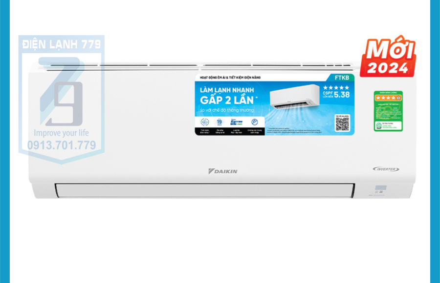 Máy Lạnh Daikin Inverter 1.5HP Giá 11.050.000