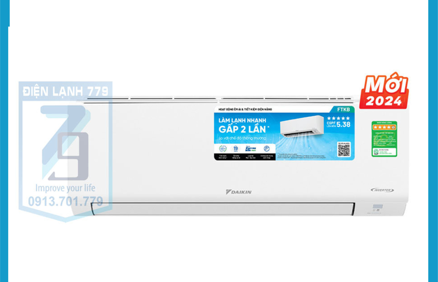 máy lạnh Daikin mới nhất 2024