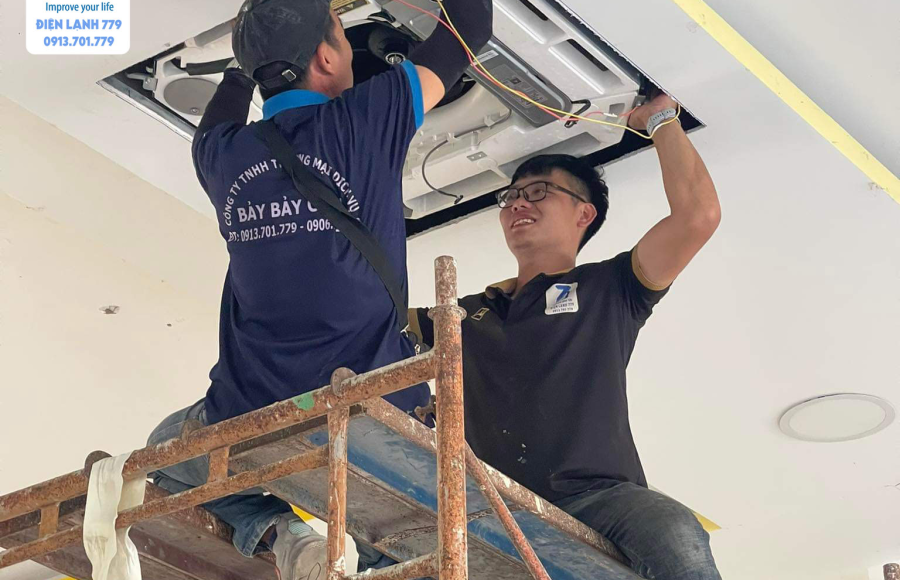 Lắp Đặt Máy Lạnh Cũ Cho Khách Sạn