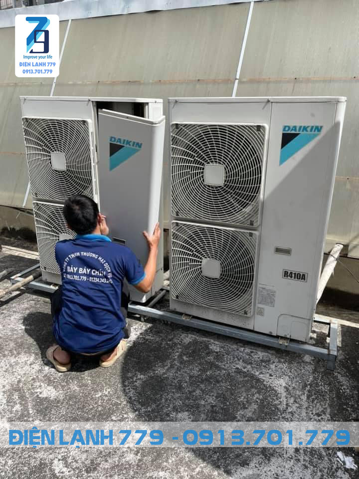 Thi Công Lắp Đặt Máy Lạnh Âm Trần Nối Gió.
