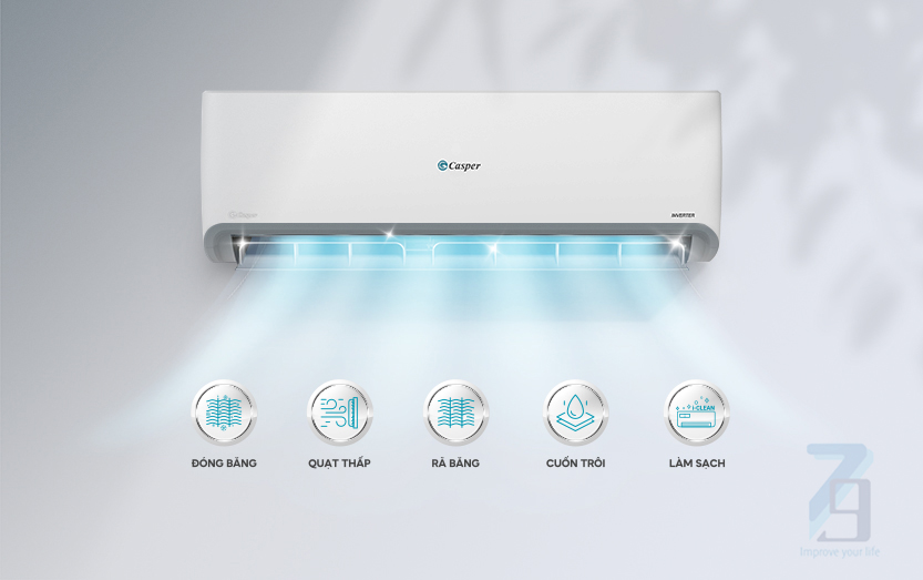 Máy lạnh Inverter 1 chiều 1HP GC-09IS35