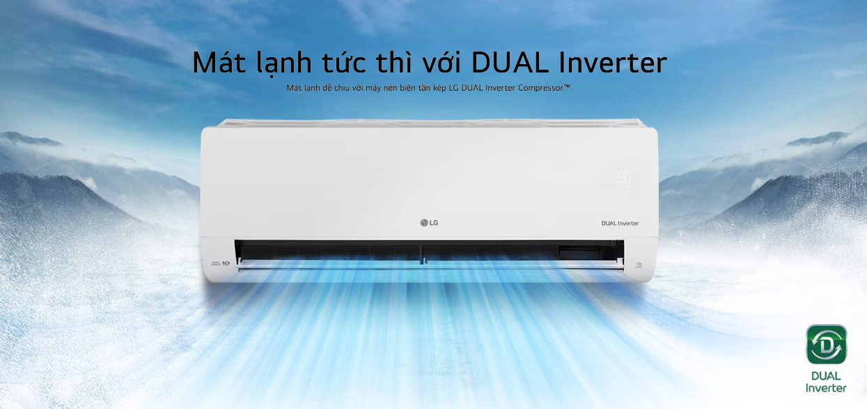 Máy lạnh LG inverter 2.0Hp V18WIN1 model 2024