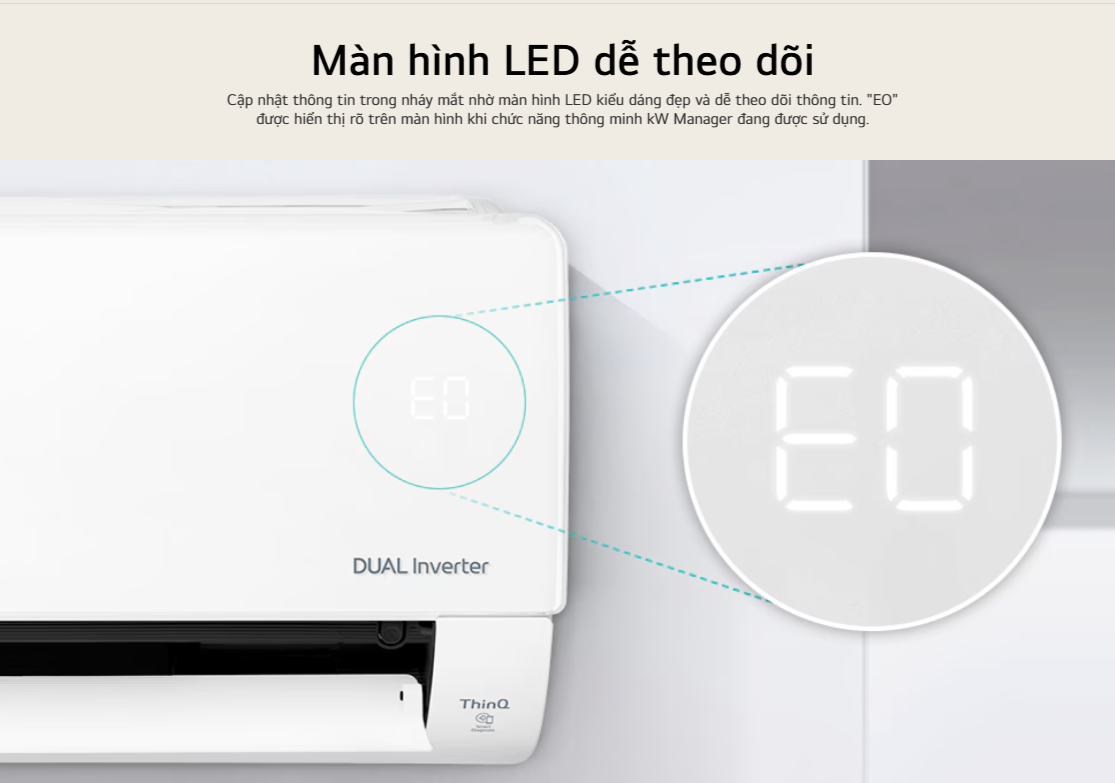 Máy lạnh LG inverter 2.0Hp V18WIN1 model 2024