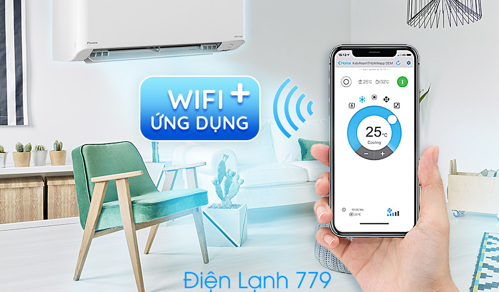 Máy lạnh treo tường Daikin FTKZ35VVMV (1.5 HP - 1.5 Ngựa) Inverter