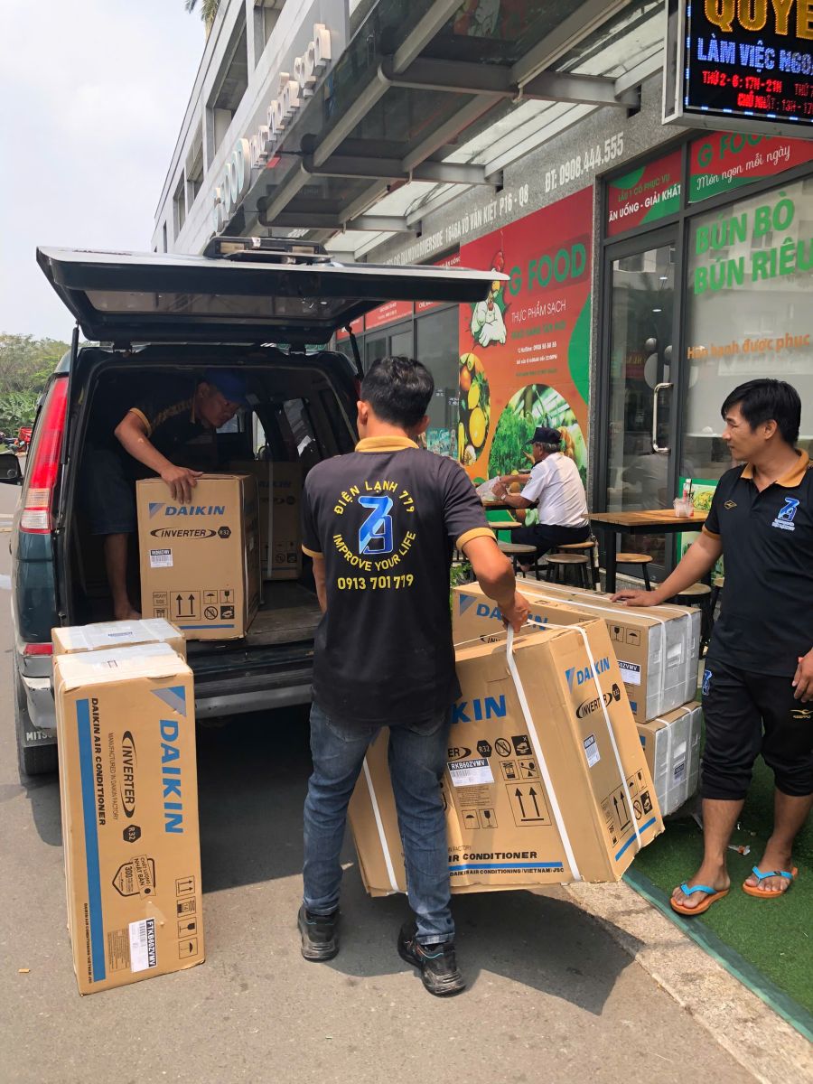 Lắp Đặt Máy Lạnh Tận Nơi Quận 8