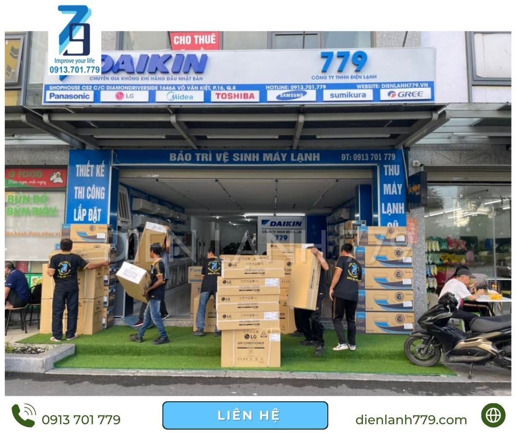 Cách mua máy lạnh tủ đứng tại Điện Lạnh 779