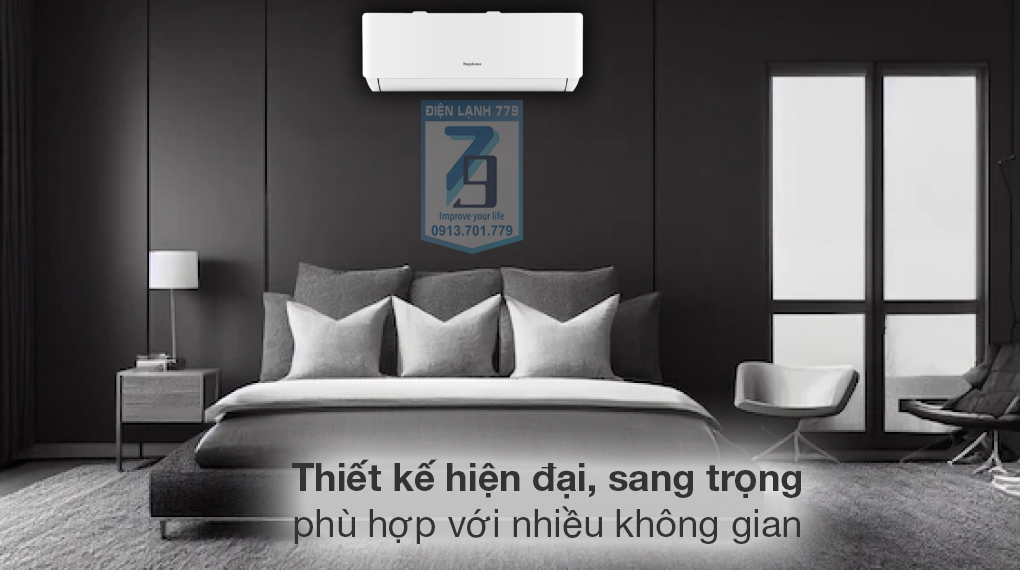 Máy lạnh Nagakawa Inverter 2 HP NIS-C18R2T28 - Tổng quan thiết kế  