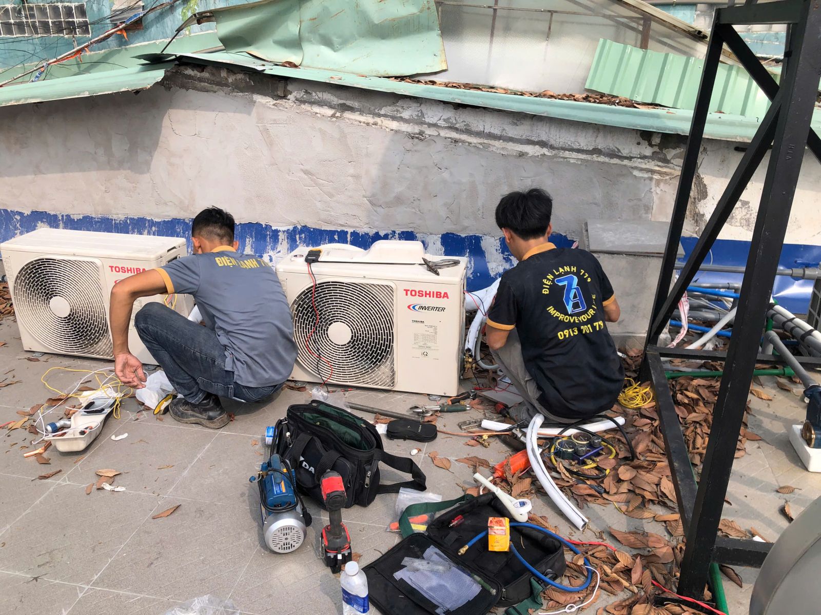 Dịch Vụ Lắp Đặt Máy Lạnh Âm Trần Chuyên Nghiệp