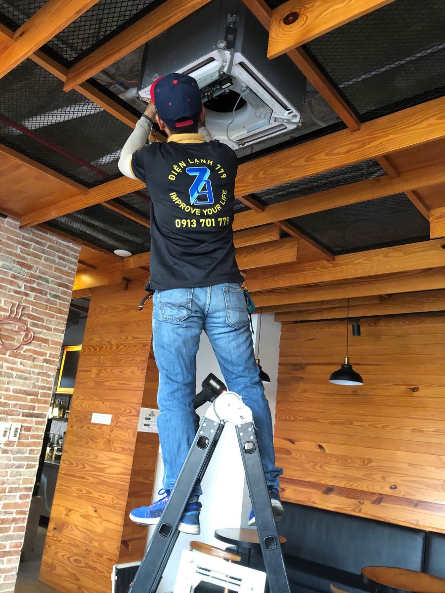 Dịch vụ lắp đặt máy lạnh âm trần quận 3
