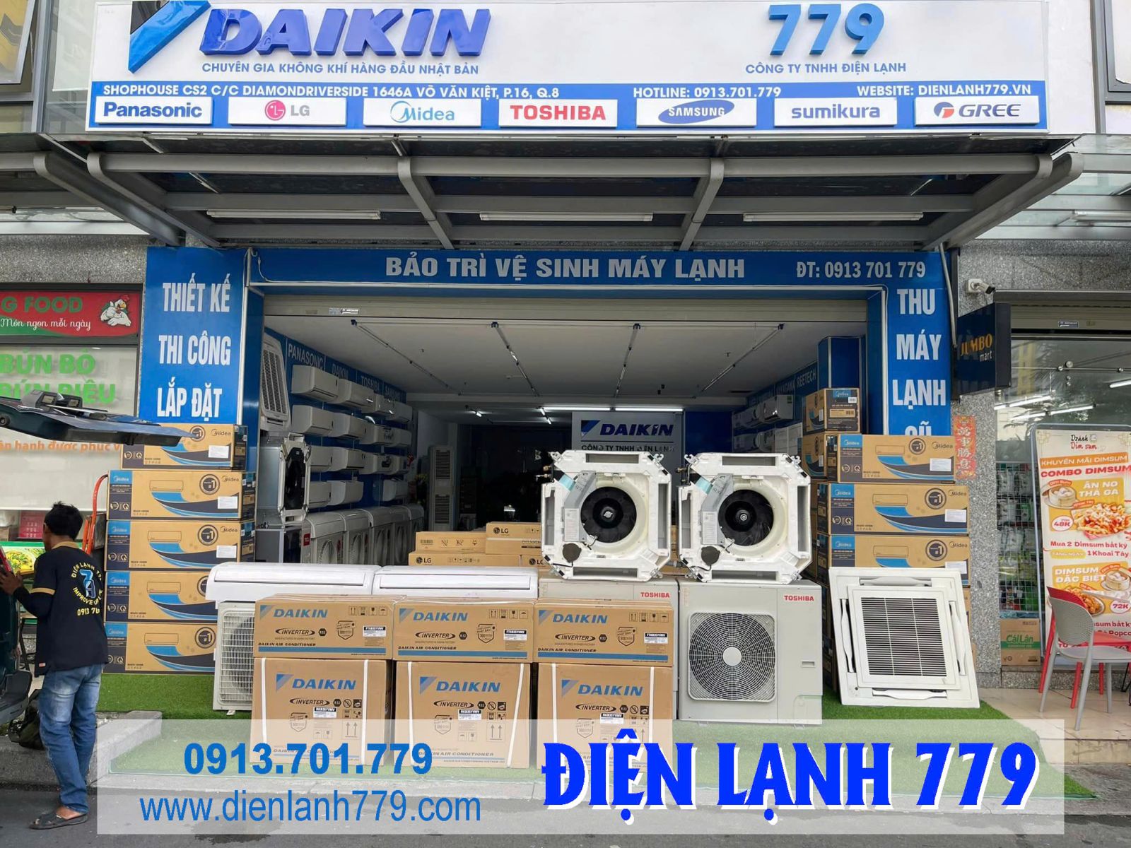 Lắp Đặt Máy lạnh treo tường Daikin 1-2HP Inverter
