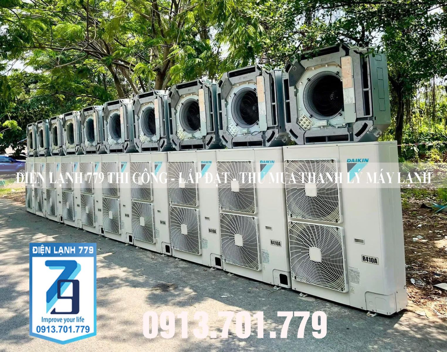Thanh lý máy lạnh âm trần đã qua sử dụng Quận 8