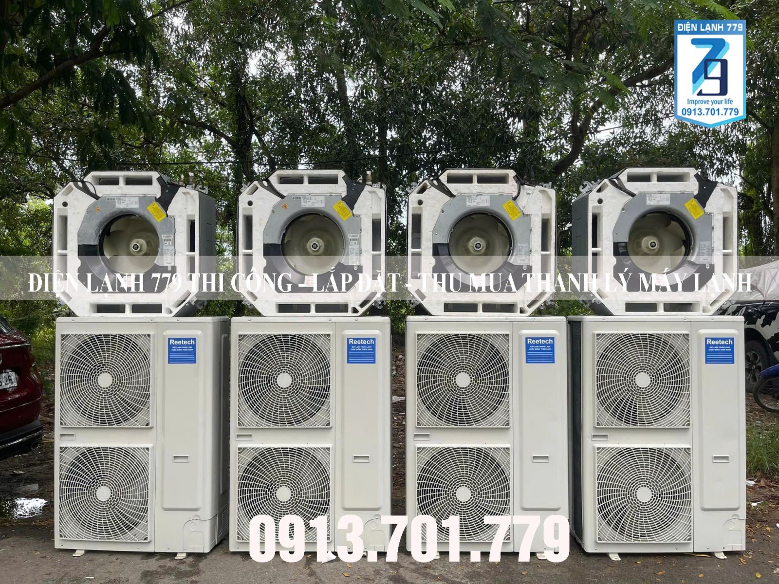 Thanh lý máy lạnh âm trần đã qua sử dụng Quận 8