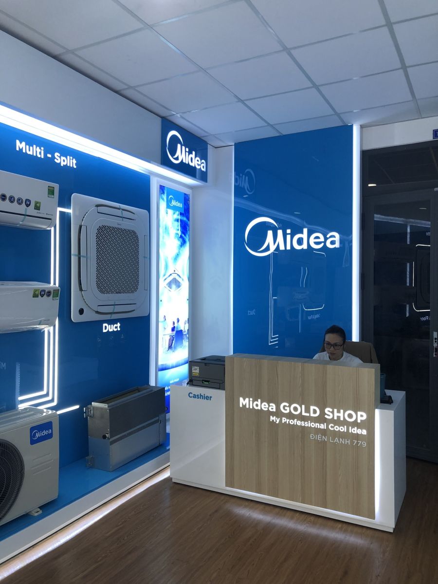 đại lý Máy Lạnh Midea Inverter