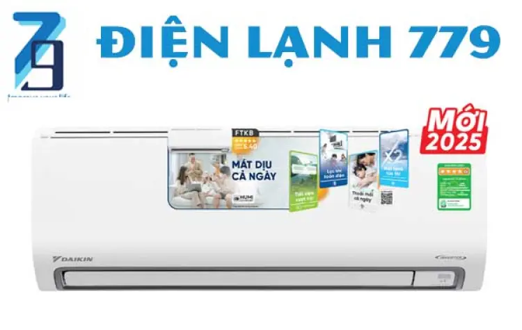 Sản phẩm Máy lạnh treo tường Daikin FTKB60XVMV Inverter - 2.5hp