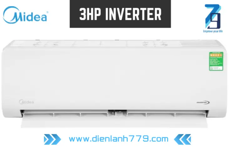 Sản phẩm Máy Lạnh Midea Inverter 1 chiều lạnh MAF-28CFN8 – 3HP