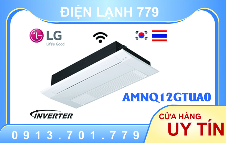 Sản phẩm Dàn lạnh âm trần Multi LG Inverter 1.5 HP (1.5 Ngựa) AMNQ12GTUA0