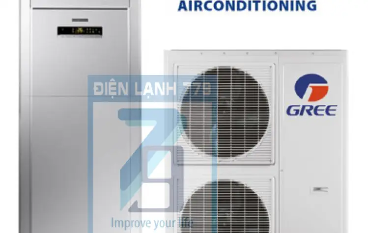 Sản phẩm Máy lạnh tủ đứng Gree GVC18AL-K6NNC7A 2.0HP