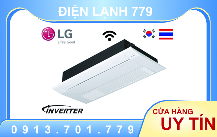 Sản phẩm Dàn lạnh âm trần Multi LG Inverter 1.0 HP (1 Ngựa) AMNQ09GTUA0