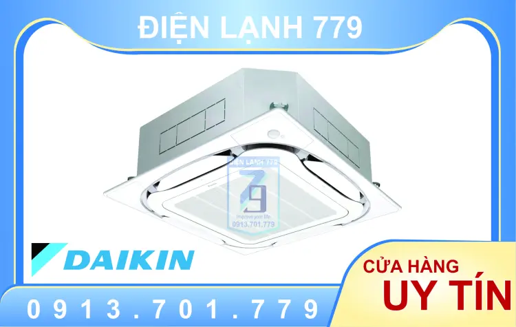 Sản phẩm Máy lạnh âm trần Daikin Inverter FCFC40DVM 1.5hp-1 pha