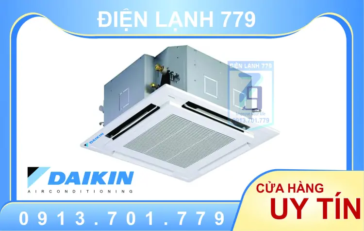 Sản phẩm Dàn lạnh Casette Multi NX Daikin FFA60RV1V 2.5 HP (2.5 Ngựa) Inverter - Gas R32